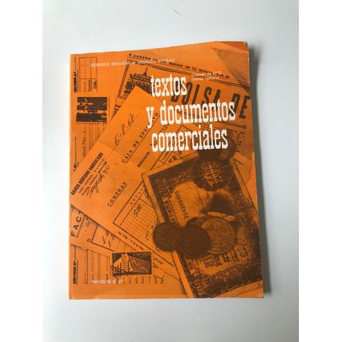Textos Y Documentos Comerciales - Classes De 1ère G Toutes Options
