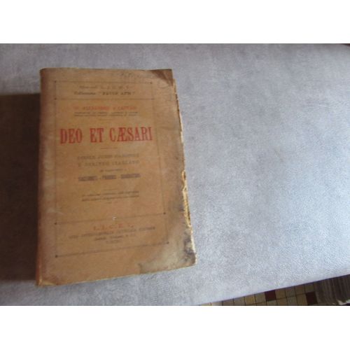 Deo Et Caesari De Alexandris Capitani Codex Juris Canonici Editions 1922
