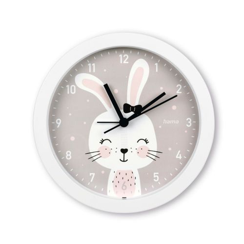 Horloge Pour Entfant "Maui", Sil., Horl. Table Av. Fction Réveil, Ø16cm