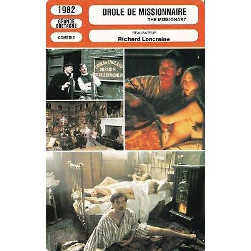 Fiche Monsieur Cinema Drôle De Missionnaire
