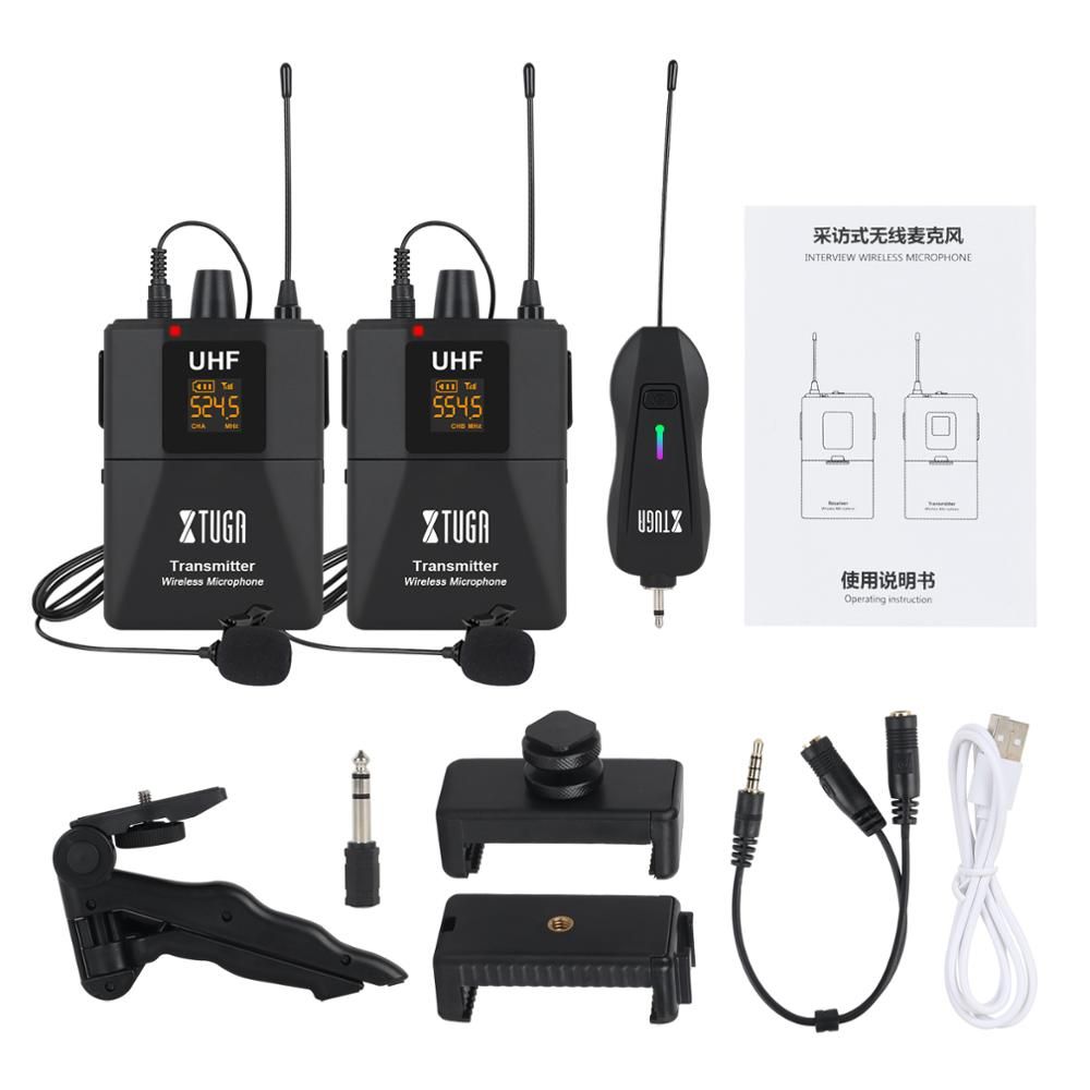 Avec trpied CM2 - Microphone Lavalier sans fil, camra avec...