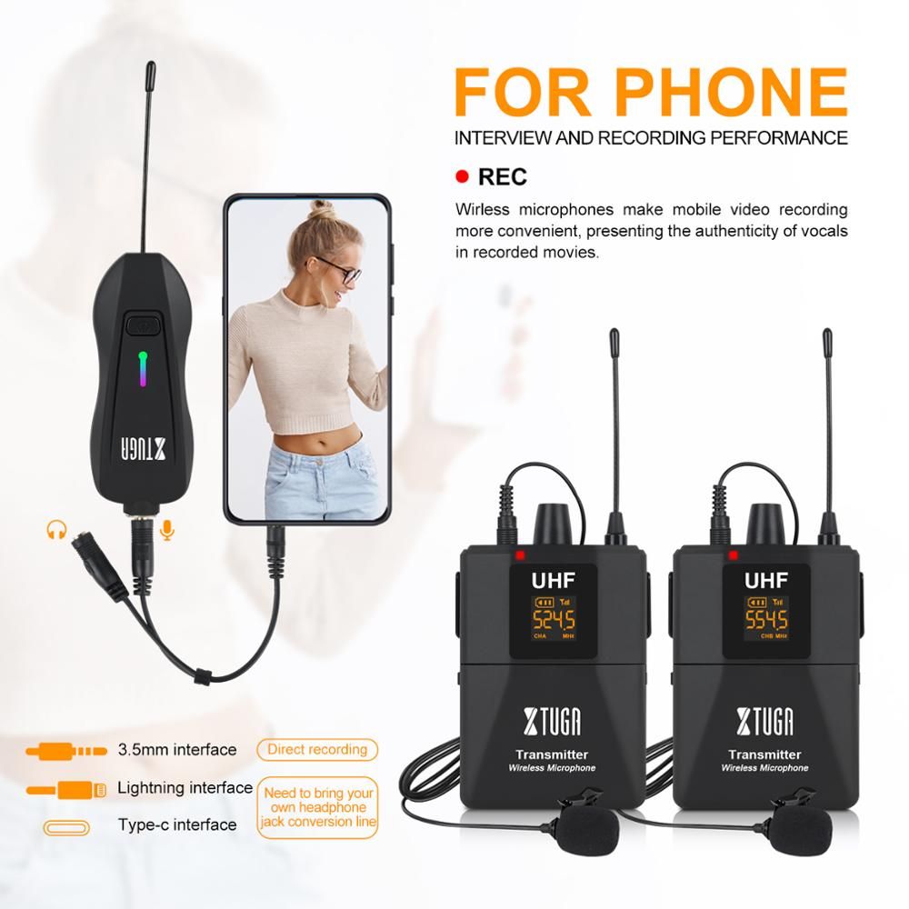 Avec trpied CM2 - Microphone Lavalier sans fil, camra avec... - 6