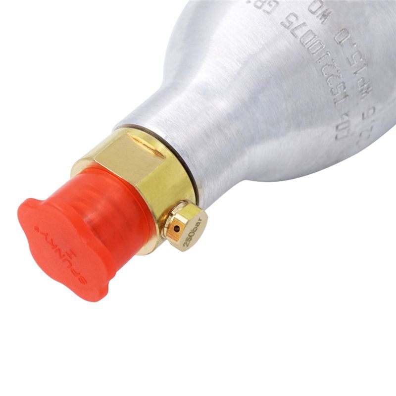 2 PiCes 0.6L Soda Maker Rechargeable Spare RUtilisable CO2... - 5