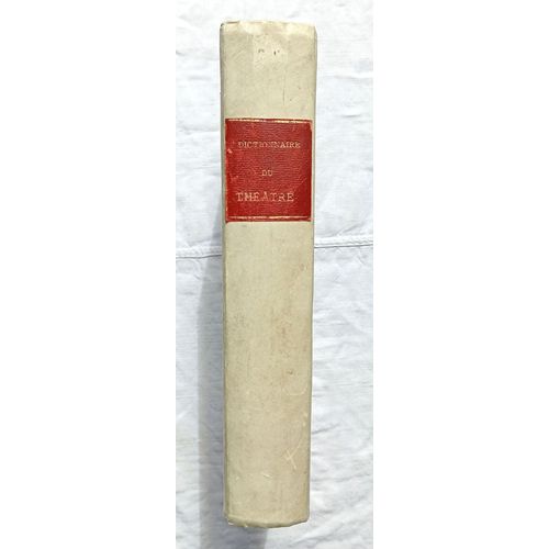 Arthur Pougin, Dictionnaire Historique Et Pittoresque Du Théâtre Et Des Arts Qui S'y Rattachent, Librairie De Firmin-Didot Et Cie, 1885