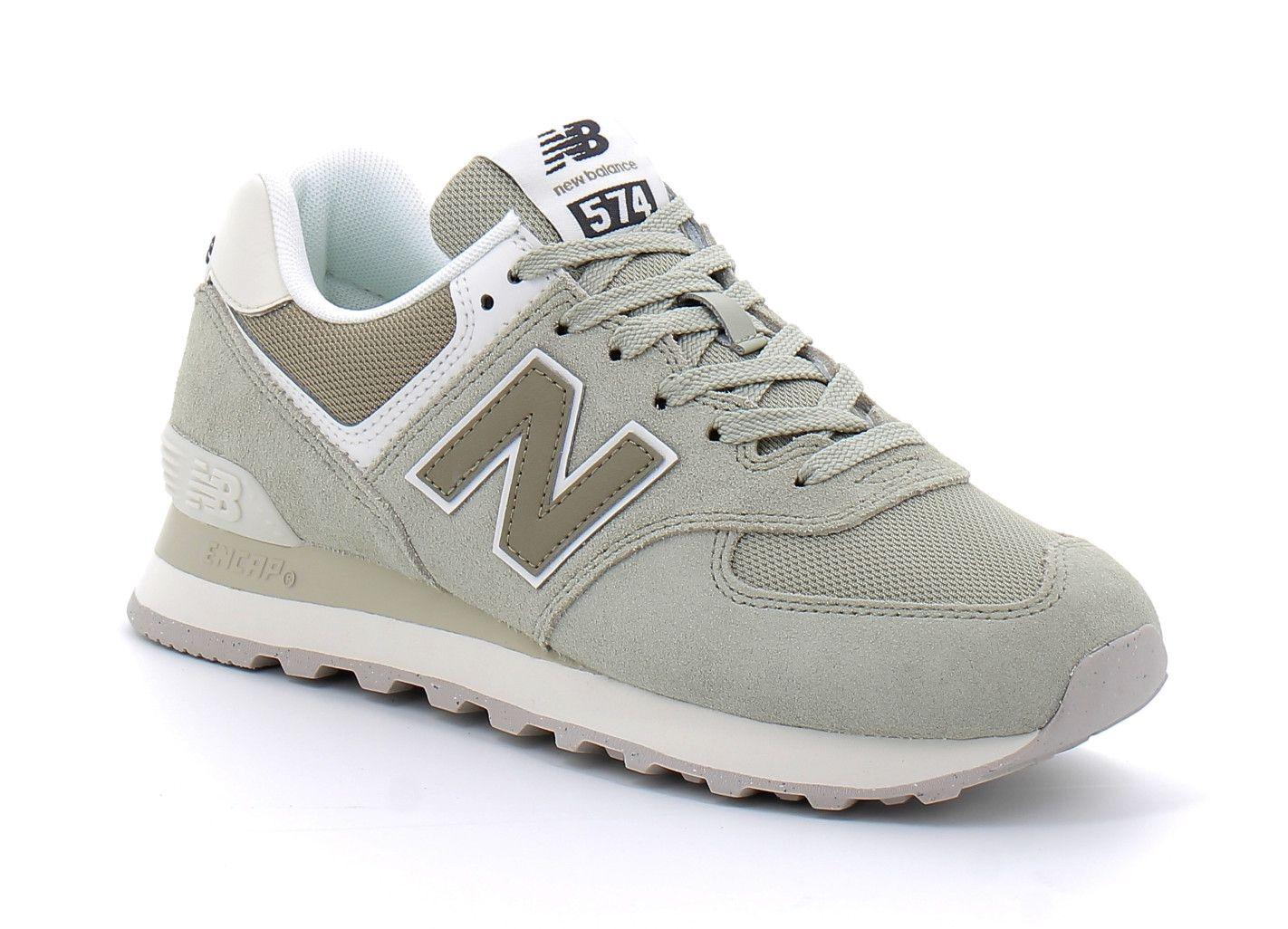 new balance Chaussures de sport pour femme wl574 Kaki Rakuten