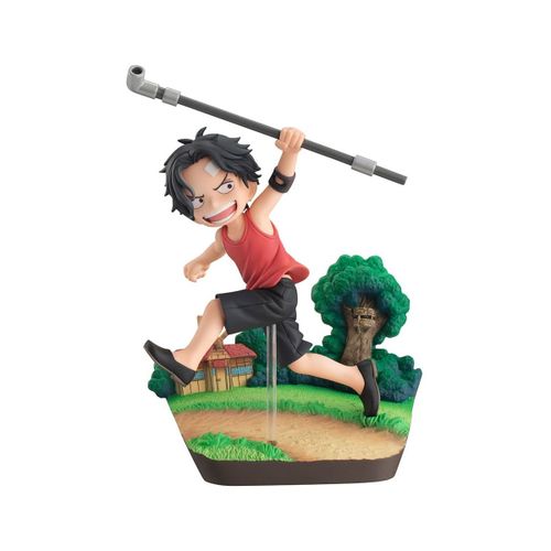 One Piece G.E.M. Series - Statuette Portgas D. Ace Run! Run! Run! 13 Cm