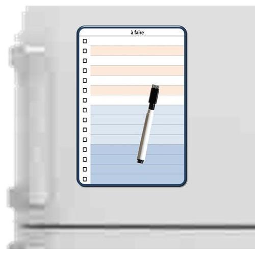 Mini pense bête magnétique frigo effaçable Drapeau Bretagne 15x10 cm avec  marqueur effaçable magnétique - idéal pour liste de courses, liste à faire, pense  bête CODEX ACTION à Guipel CESSON-SEVIGNE BETTON (35440)