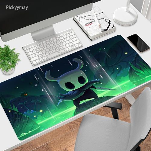 Grand tapis de souris Hollow Knight pour ordinateur,tapis de souris de jeu,tapis de clavier arc-en-ciel,tapis de table,caoutchouc,média - Type 4-300x700x2mm
