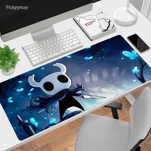 Grand tapis de souris Hollow Knight pour ordinateur,tapis de souris de jeu,tapis de clavier arc-en-ciel,tapis de table,caoutchouc,média - Type 9-400x900x2mm