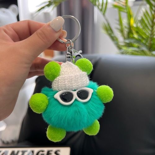 Porte-Clés En Peluche Kanter Pour Femmes Et Filles,Porte-Clés Lapin,Voiture,Cartable,Sac,Pendentif Mignon,Cadeau Déco,Petits Avantages Sociaux,Mode Coréenne Océanique #K