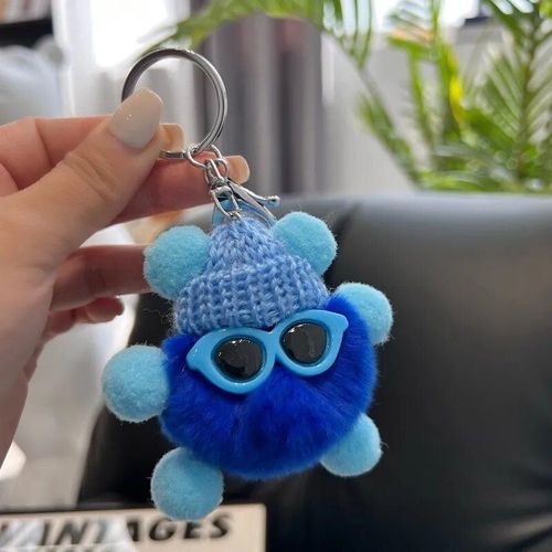 Porte-Clés En Peluche Kanter Pour Femmes Et Filles,Porte-Clés Lapin,Voiture,Cartable,Sac,Pendentif Mignon,Cadeau Déco,Petits Avantages Sociaux,Mode Coréenne Océanique #F