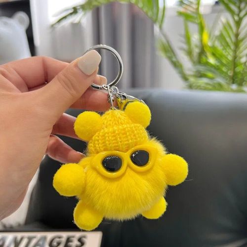 Porte-Clés En Peluche Kanter Pour Femmes Et Filles,Porte-Clés Lapin,Voiture,Cartable,Sac,Pendentif Mignon,Cadeau Déco,Petits Avantages Sociaux,Mode Coréenne Océanique #A