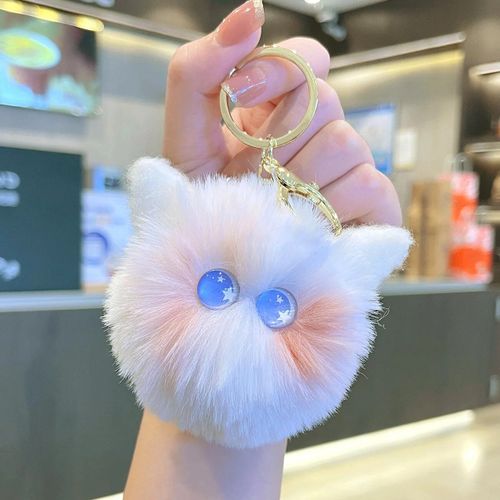 Porte-Clés En Peluche Kanter Pour Femmes Et Filles,Porte-Clés Lapin,Voiture,Cartable,Sac,Pendentif Mignon,Cadeau Déco,Petits Avantages Sociaux,Mode Coréenne Océanique #R