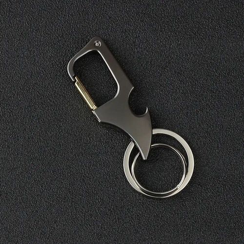 Edc Porte-Clés Outil De Survie En Plein Air,Outil D'alpinisme,Ouvre-Bouteille De Fenêtre Cassée,Outil D'autodéfense De Tigre De Doigt,Voiture #A