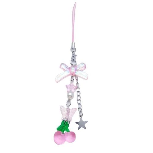 Porte-Clés N?ud Papillon En Résine Harvey,Breloque De Téléphone N?ud Papillon En Acrylique,Bijoux Faits À La Main Pour La Fête,03/ - Type 15cm #B