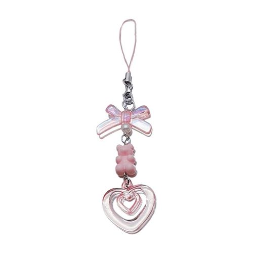 Porte-Clés N?ud Papillon En Résine Harvey,Breloque De Téléphone N?ud Papillon En Acrylique,Bijoux Faits À La Main Pour La Fête,03/ - Type 14.8cm #A