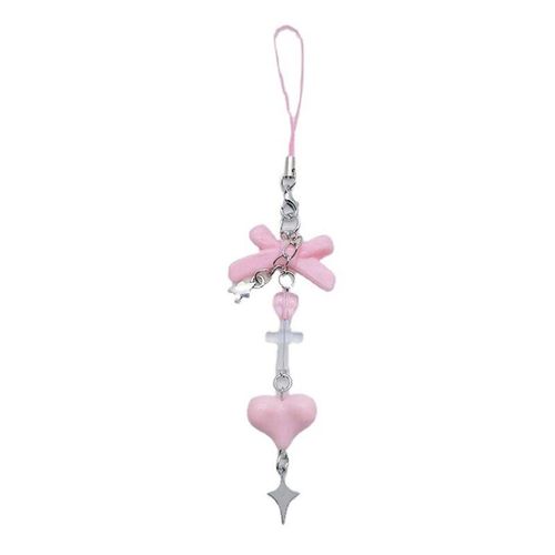 Porte-Clés N?ud Papillon En Résine Harvey,Breloque De Téléphone N?ud Papillon En Acrylique,Bijoux Faits À La Main Pour La Fête,03/ - Type 16.5cm #B