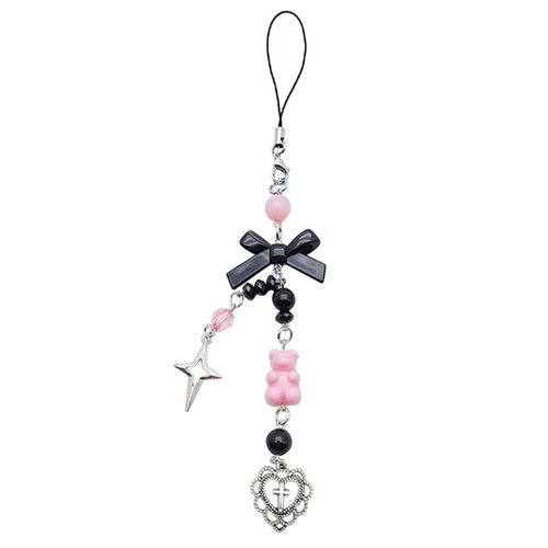 Porte-Clés N?ud Papillon En Résine Harvey,Breloque De Téléphone N?ud Papillon En Acrylique,Bijoux Faits À La Main Pour La Fête,03/ - Type 19.5cm A