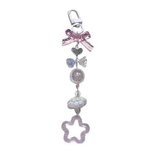 Porte-Clés N?ud Papillon En Résine Harvey,Breloque De Téléphone N?ud Papillon En Acrylique,Bijoux Faits À La Main Pour La Fête,03/ - Type 17cm C #A