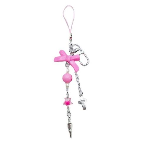 Porte-Clés N?ud Papillon En Résine Harvey,Breloque De Téléphone N?ud Papillon En Acrylique,Bijoux Faits À La Main Pour La Fête,03/ - Type 10-17cm D