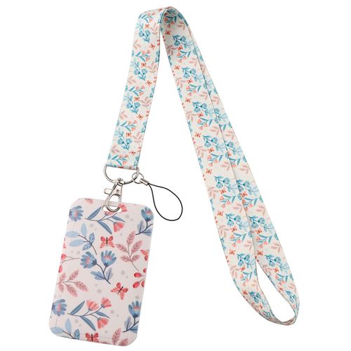 Porte-Carte D'identité En Cuir Oral Elu,Fleur,Plante,Danemark Ge De Téléphone Portable,Porte-Clé De Voiture,Gym,Porte-Bijoux Pour Enfants,D1741 #O