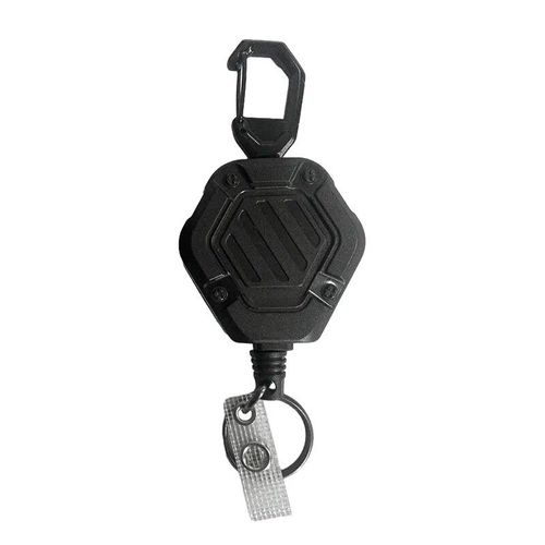 Porte-Clés Artificiel Astique En Métal Antivol,Facile À Tirer,Rétractable,Sportif,Anti-Perte,Yoyo,Passe De Ski,Carte D'identité,1 Pièce - Type A1