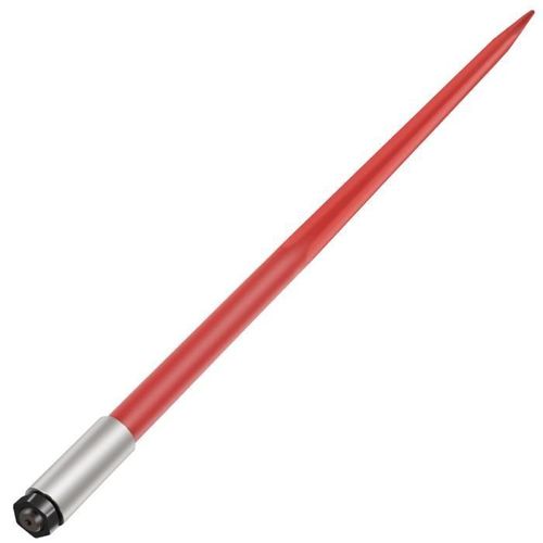 Lance à Foin-VEVOR-Lance à Balles de Foin Carrée-125 cm-Capacité 2041 kg-Rouge-pour Seaux, Tracteurs, Chargeurs