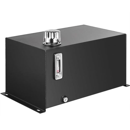 Réservoir Hydraulique-Vevor-37,8 L 10 Gal-Réservoir De Carburant En Acier-Réservoir De Transfert Essence Avec Filtre, Température