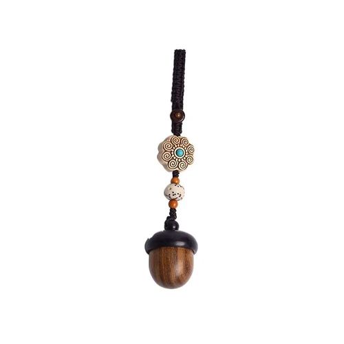 Boîte À Pendentif Vintage En Bois,Boîte À Pendentif En Bois,Collier Long,Porte-Clés,Style Chinois,Pour Couple,Cadeaux De Bijoux À La Mode - Type 4 Key Chain