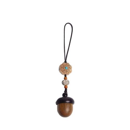 Boîte À Pendentif Vintage En Bois,Boîte À Pendentif En Bois,Collier Long,Porte-Clés,Style Chinois,Pour Couple,Cadeaux De Bijoux À La Mode - Type 3 Key Chain