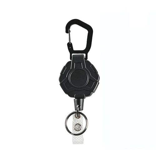 Porte-Clés Artificiel Astique En Métal Antivol,Facile À Tirer,Rétractable,Sportif,Anti-Perte,Yoyo,Passe De Ski,Carte D'identité,1 Pièce - Type H