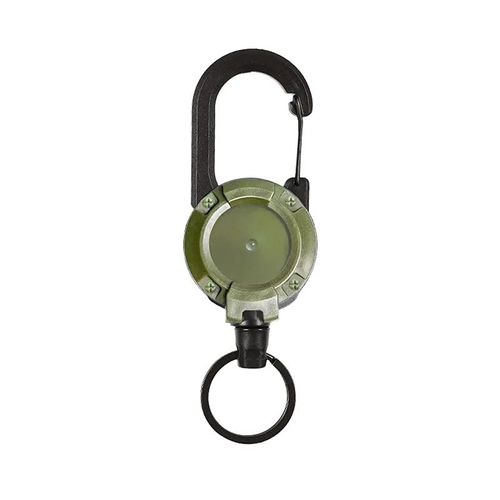 Porte-Clés Artificiel Astique En Métal Antivol,Facile À Tirer,Rétractable,Sportif,Anti-Perte,Yoyo,Passe De Ski,Carte D'identité,1 Pièce - Type I