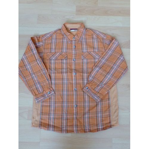 Chemise Manches Longues À Carreaux - Dpam - 8 Ans