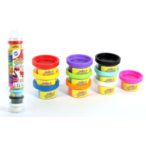Permanent Mixte Tubo/10 Pots Pate A Modeler , Dim T