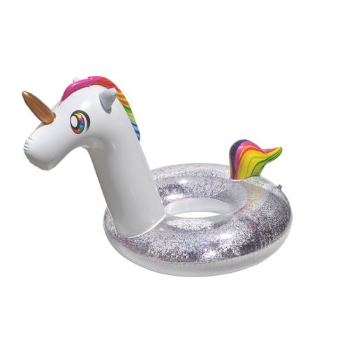 Jouets D Été Sport Bte/Bouee Licorne Paillettes  100cm