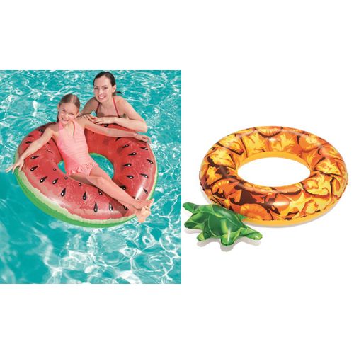 Jouets D Été Sport Bte/Bouee Fruits 2 Assortis  +3ans