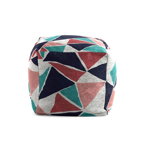 Pouf Amovible Carré Multicolore 50x50x50 Cm