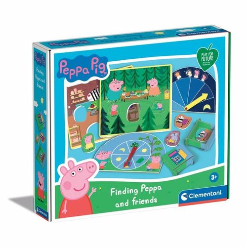 Clementoni Peppa Pig Finding Peppa And Friends Gioco Da Tavolo Viaggio/Avventura