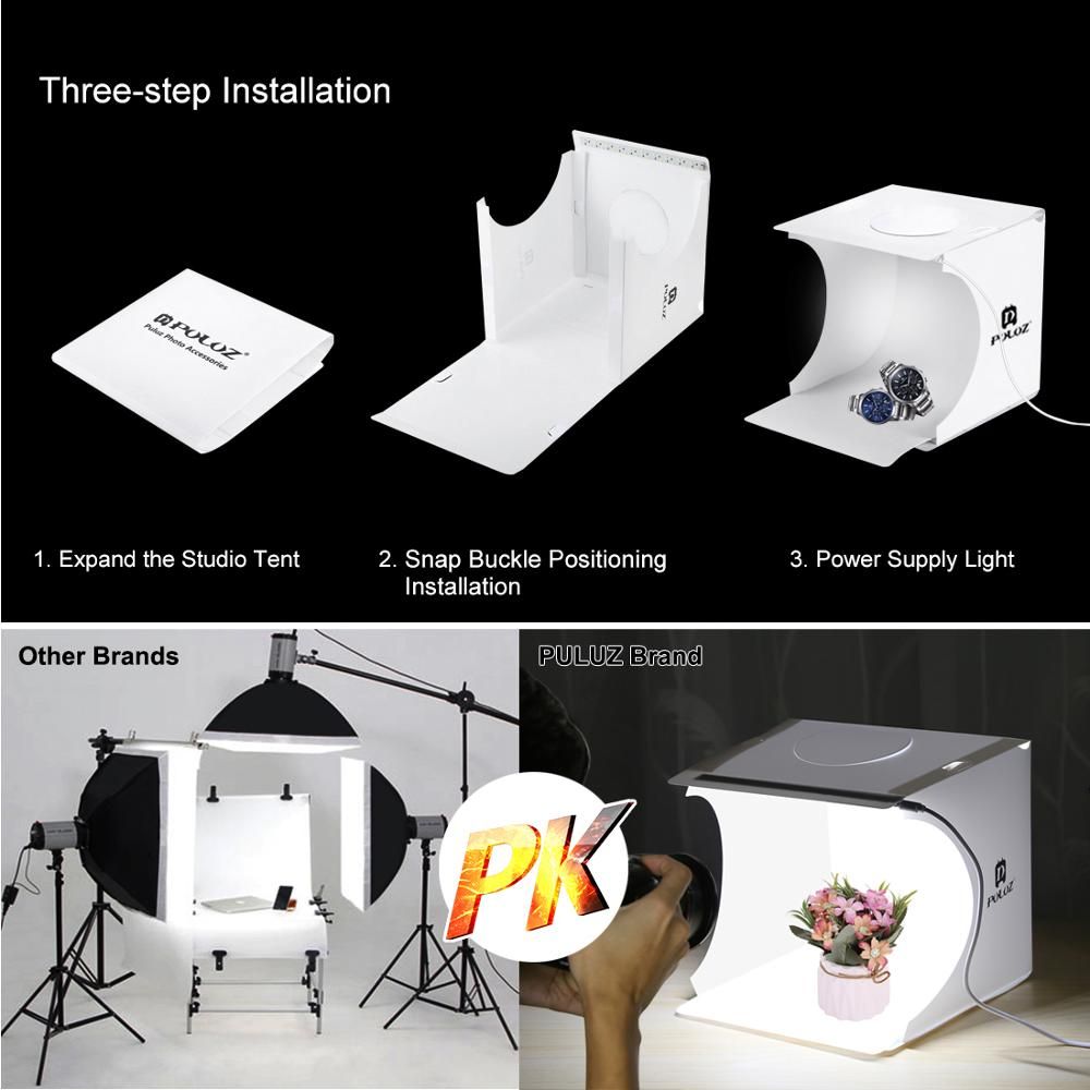 1 Panneau de LED - bote  lumire Portable 8.7 pouces, Stud... - 3