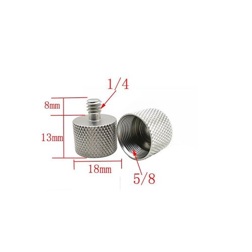 14-58 - 1 pièces Vis à filetage Adaptateur Trépied Plaque Vis pour Caméra Flash de Lumière De Trépied