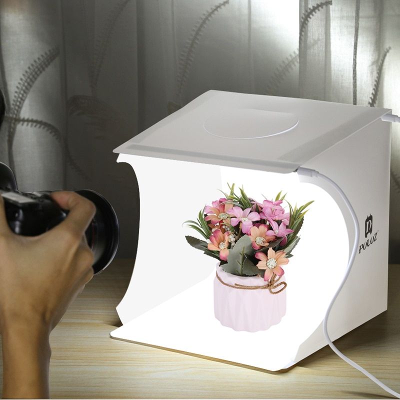 2 LED Light - Mini bote  lumire pliable pour Studio de ph... - 3