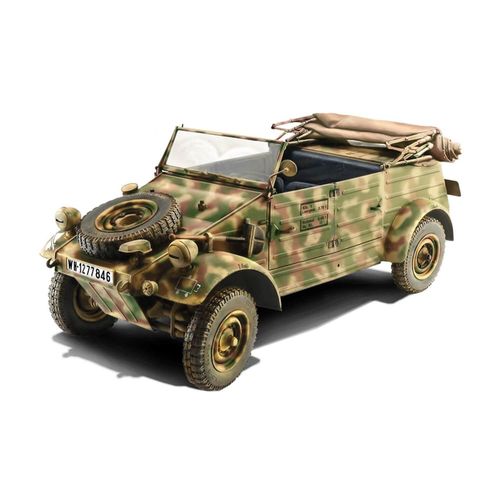 Maquette Véhicule Militaire : Kübelwagen Typ 82-Maquettes Italeri