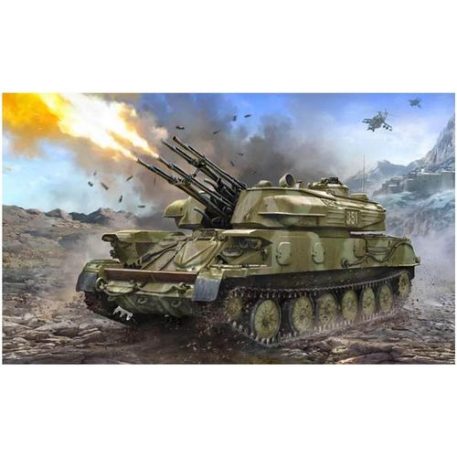 Maquette Char : Zsu-23-4m Shilka-Zvezda