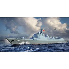 Maquette Bateau : Destroyer Pla Navy Type 052c-Trumpeter