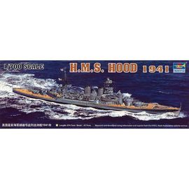 Maquette Bateau : H.M.S Hood 1941-Trumpeter