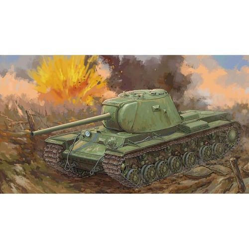 Maquette Char : Char Lourd Russe Kv-3-Trumpeter