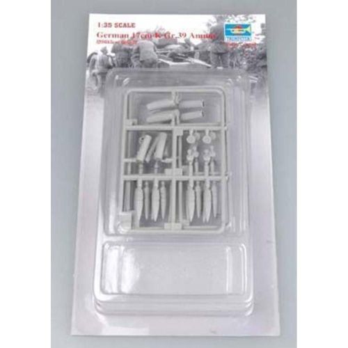 Accessoires De Maquette Militaire : Munitions Allemandes 17cm K Gr.39-Trumpeter