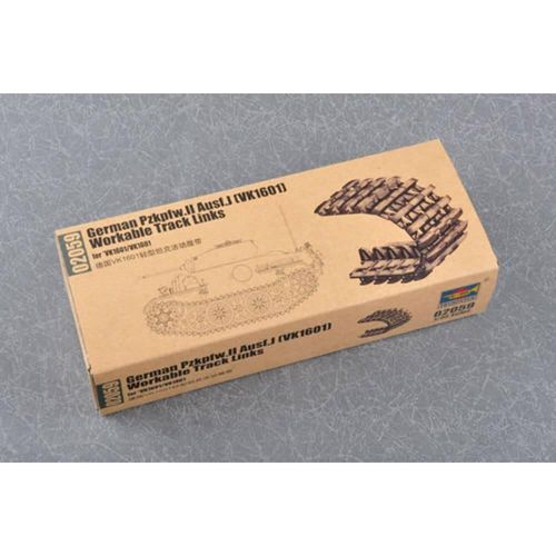 Accessoires Pour Maquette Char : Chenille Pour Char Allemand Pzkpfw.Iiausf.J(Vk1601)-Trumpeter