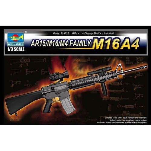 Accessoire Militaire : Arme M16a4 Famille Des Ar15/M16/M4-Trumpeter