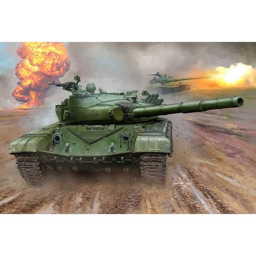Maquette Char : Char Russe T-72b Mbt-Trumpeter